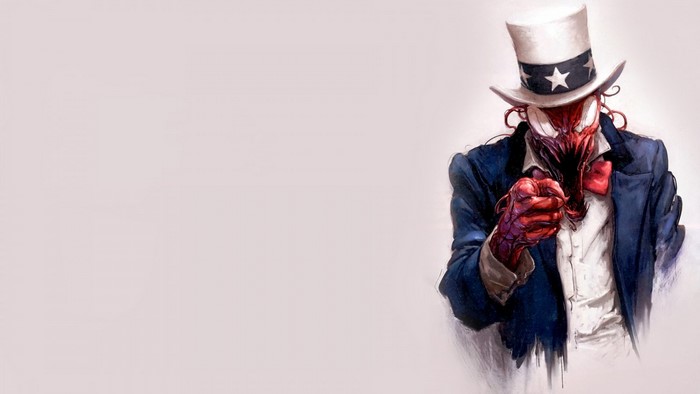 Carnage as Uncle Sam from Marvel Comics