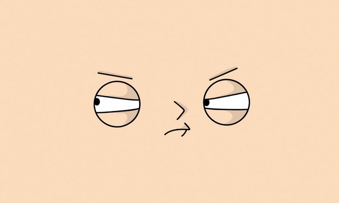 Stewie Griffin Close-Up Cartoon Face