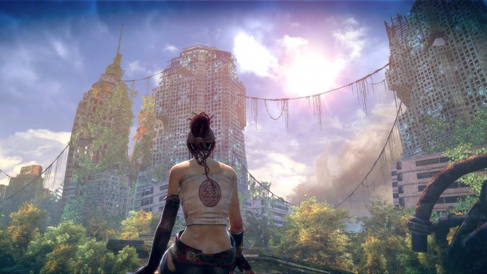 Enslaved Odyssey to the West screenshot of a ruined city