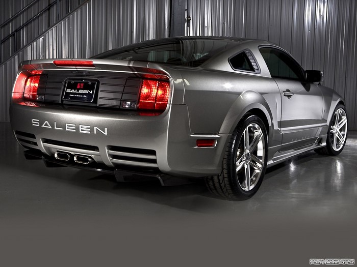 Silver Saleen Ford Mustang Coupe