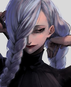 Mei Mei from Jujutsu Kaisen with braided hair