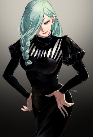 Mei Mei from Jujutsu Kaisen in Black Dress