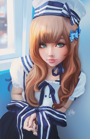 Artwork of a fictional character by Yellow Lemon Cat