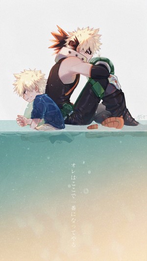 Katsuki Bakugou from Boku no Hero Academia