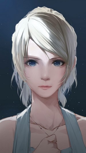 Lunafreya Nox Fleuret from Final Fantasy XV artwork