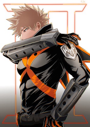 Katsuki Bakugou from Boku no Hero Academia