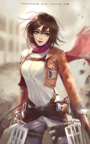 Mikasa Ackerman from Shingeki no Kyojin