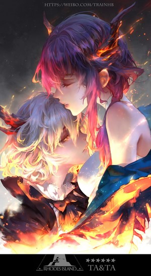 Talulah and Chen from Arknights