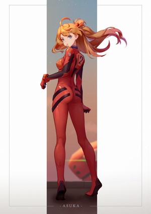 Asuka Langley Soryu from Neon Genesis Evangelion