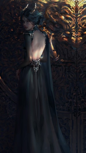 Nixeu Digital Fantasy Girl Artwork