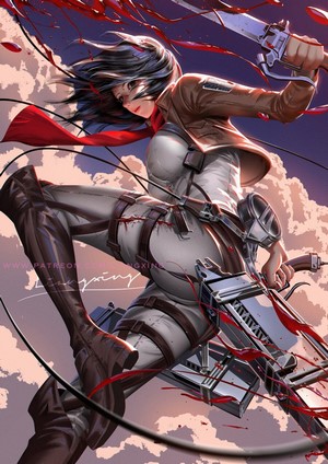 Mikasa Ackerman from Shingeki no Kyojin