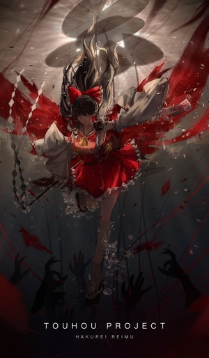 Hakurei Reimu from Touhou Project