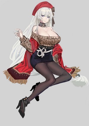 Belfast from Azur Lane
