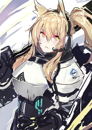 Nearl from Arknights anime illustration