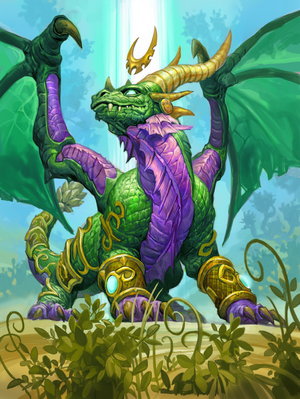Ysera the Green Dragon Aspect from Hearthstone