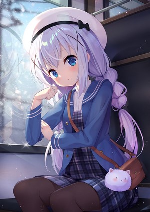 Kafuu Chino from Gochuumon wa Usagi Desu ka? anime