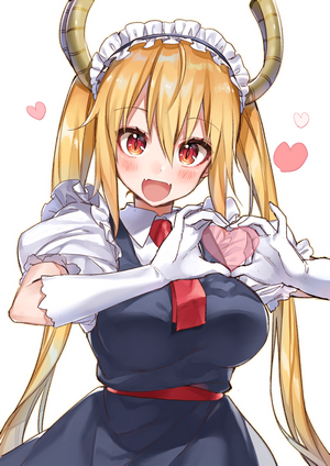 Tohru Maid Outfit Digital Art