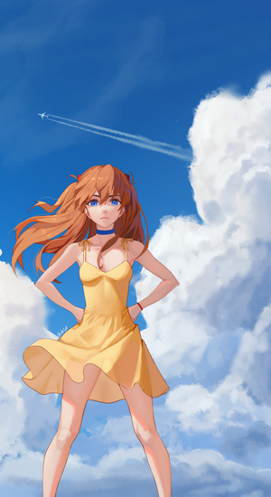 Asuka Langley Soryu from Neon Genesis Evangelion