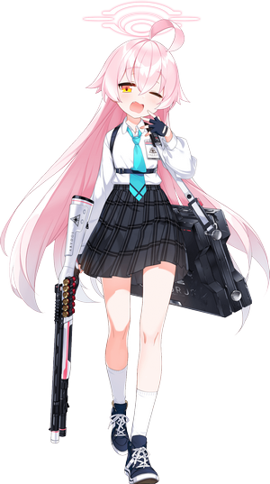 Blue Archive Anime Girl With Weapon