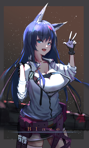 Blaze from Arknights