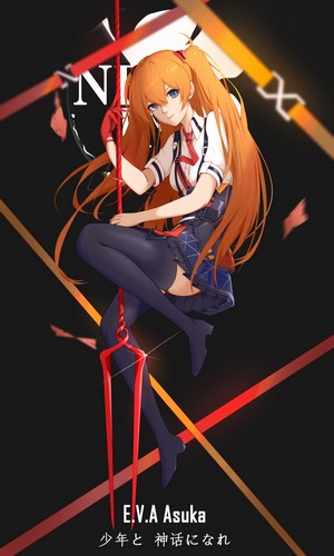 Asuka Langley Soryu from Neon Genesis Evangelion