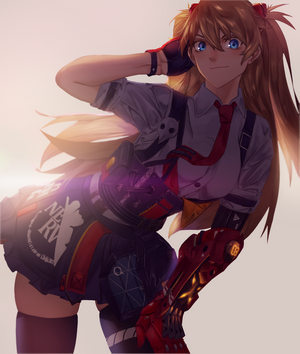 Asuka Langley Soryu from Neon Genesis Evangelion