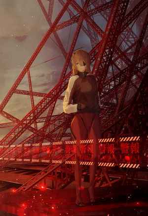 Asuka Langley Soryu from Neon Genesis Evangelion