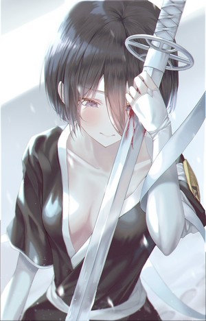 Kuchiki Rukia with Sword from Bleach