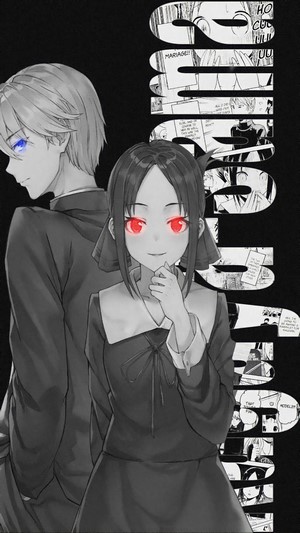 Kaguya Shinomiya and Miyuki Shirogane from Kaguya-Sama: Love is War