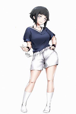 Hyuuga Hinata from Naruto anime