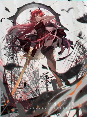 Surtr from Arknights by Yolanda