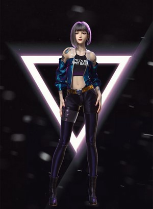 Digital Art Portrait by Yihao Ren