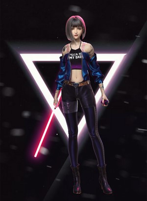 3D Digital Portrait of Woman by Yihao Ren