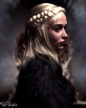 Daenerys Targaryen from Game of Thrones Digital Art
