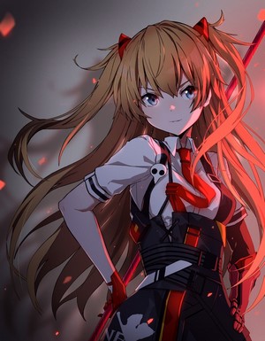 Asuka Langley Soryu from Neon Genesis Evangelion