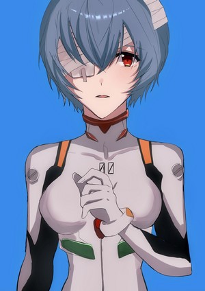 Rei Ayanami from Neon Genesis Evangelion