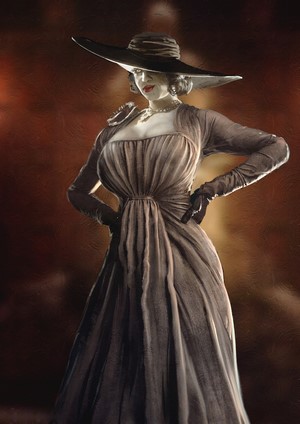 Lady Dimitrescu from Resident Evil Village