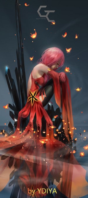 Yuzuriha Inori from Guilty Crown by Ydiya Kai