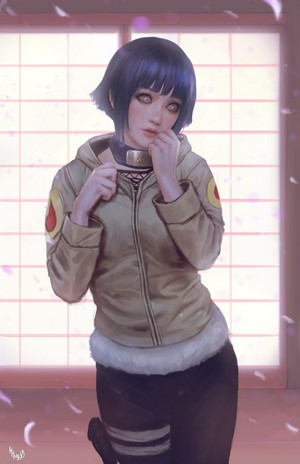 Hyuuga Hinata from Naruto Shippuuden fan art