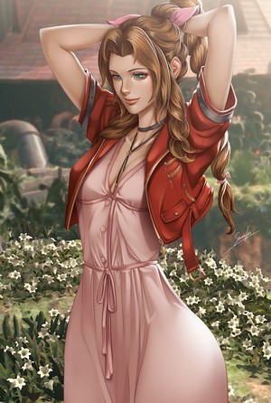 Aerith Gainsborough from Final Fantasy VII: Remake