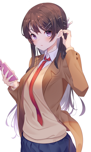 Sakurajima Mai from Seishun Buta Yarō wa Bunny Girl-senpai no Yume wo Minai