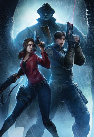 Leon S. Kennedy and Claire Redfield from Resident Evil 2