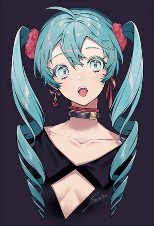 Hatsune Miku from Vocaloid by Sogawa