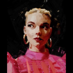 Beth Harmon from The Queen's Gambit digital painting