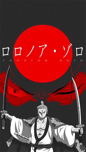 Roronoa Zoro Anime Digital Art