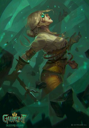 Ciri from Gwent: The Witcher Card Game