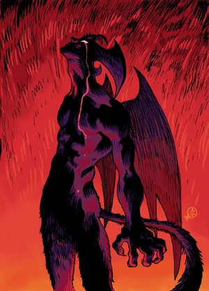 Devilman Crybaby Dramatic Fantasy Art