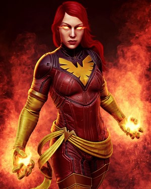 Jean Grey as Dark Phoenix from X-Men