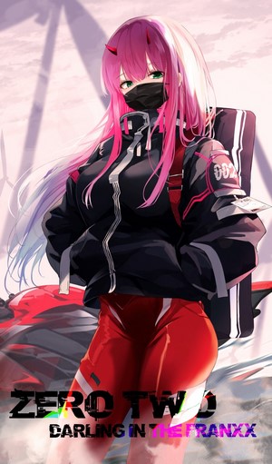 Zero Two from Darling in the FranXX