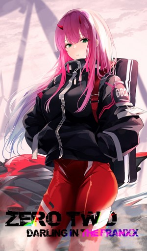 Zero Two from Darling in the FranXX